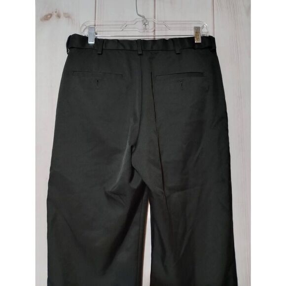 Haggar Pants Men's 32‎ 32 Black Classic Fit Straight Leg Cool 18 - Picture 4 of 7